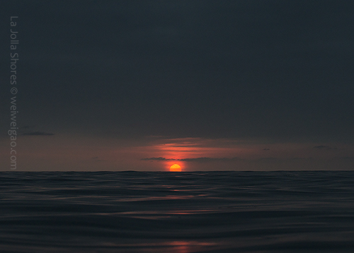 Sunset at the shores